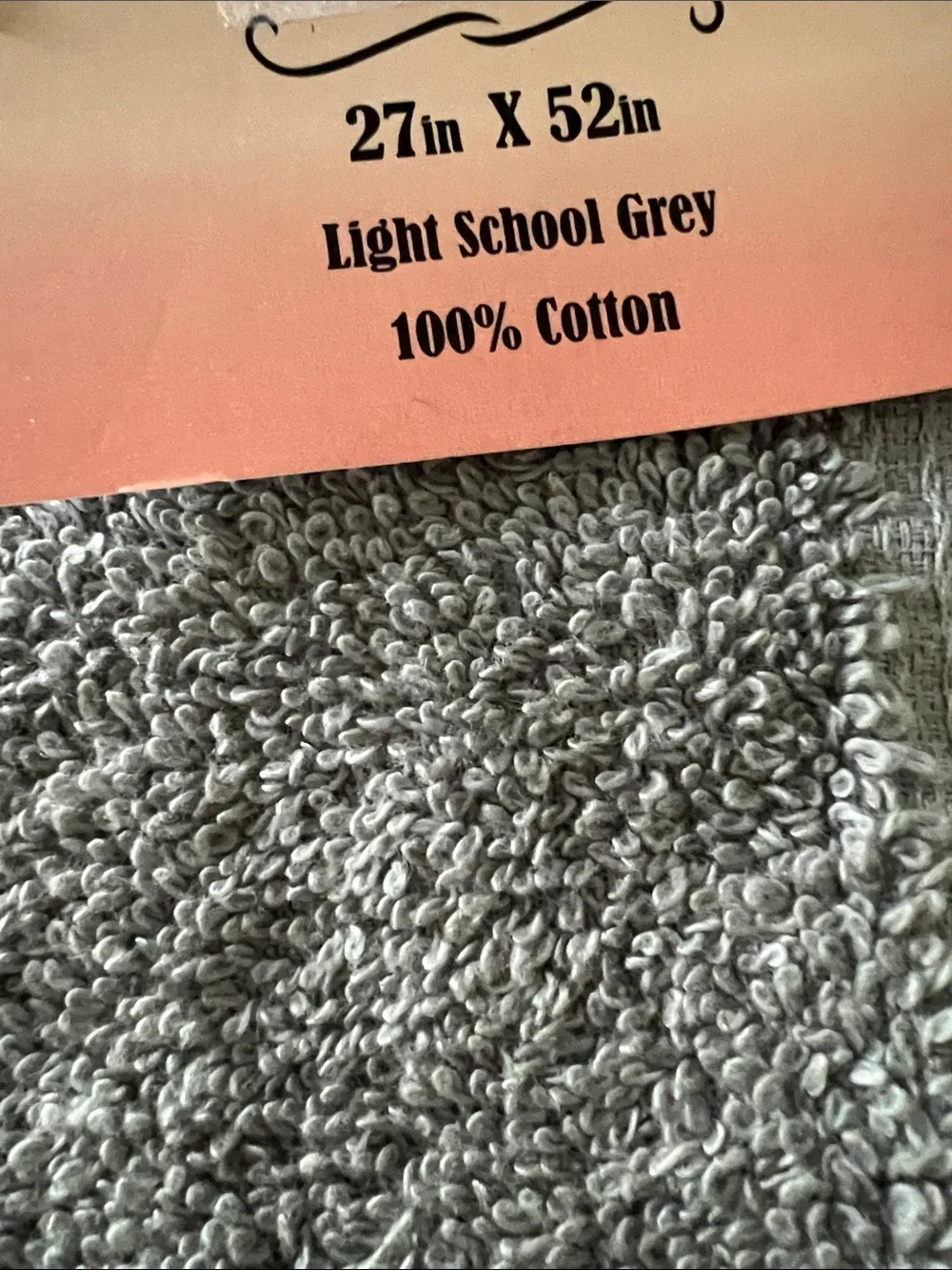 Ombre light grey